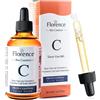 Florence Bio Siero Vitamina C/E ed Acido Ialuronico Biologico Vegano Antirughe
