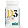 Naturando D3 Fast Vegan - integratore di vitamina D3 da Lichene - 60 cps