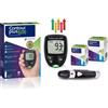 AEspares Glucometro Monitoraggio Glucosio Nel Sangue Con Bluetooth 75 Strisce @VI
