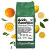 Saporepuro Acido ascorbico puro - Vitamina C in polvere - 1 Kg
