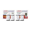 AEspares Test Del Sangue Glucosio 100 Strisce Per Macchina Glucometro @VI