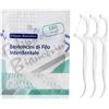 Filo Interdentale Ad Archetto 150 Pz Spazzolino Denti Igiene Orale Forcella 644