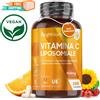 WeightWorld Vitamina C Liposomiale 1000mg Vegana 180 Capsule di Acido Ascorbico (3 Mesi di