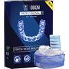DDGM 2 x Bite Dentale Notturno Automodellante Apparecchio Anti Bruxismo Digrignamento