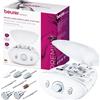Does not apply MP 100 Set Professionale per Manicure E Pedicure, Fresa Elettrica Con 10 Accesso