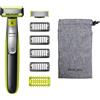 PHILIPS ONEBLADE RASOIO VISO E CORPO REGOLATORE BARBA RICARICABILE QP2630/30