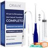 ORAVIX Kit ORAVIX Rimozione Calcoli Tonsillari, Rimedio al Mal Di Gola E Alito Cattivo