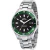 SECTOR Orologio Uomo Sector 230 R3223161008 Automatico Lunetta Verde