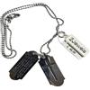 2Jewels Collana Uomo 2Jewels SODKKK251298 Doppia Piastrina Con Croce Nera