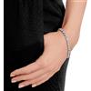 Swarovski Elements Bracciale Tennis Stile Angel Argento Swarovski Elements Cristalli Originali
