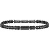 Morellato Bracciale Uomo Morellato Ceramic SACU08 Nero in Acciaio Ceramica Fibra Carbonio