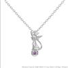 U-TREASURE Collana U-Treasure Pokemon Espeon personaggio anime gioielli ciondolo argento