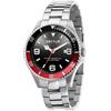 Sector Orologio Uomo Sector 230 R3253161021 Bracciale Acciaio Nero Rosso Sub 100mt