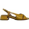 GIANMARCO SORELLI 3056/RIVA sandalo donna senape Made in Italy