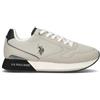 US Polo Assn. U.s. Polo Assn. Sneakers Uomo Grigio Tessuto, Pu
