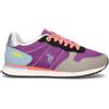 US Polo Assn. U.s. Polo Assn. Sneakers Donna Viola Pu Scamosciato, Tessuto