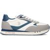 US Polo Assn. U.s. Polo Assn. Sneakers Uomo Bianco Pu Scamosciato, Tessuto