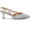 Fricky Slingback Donna Argento Pu PS24-9M-SIL-A044859