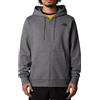 The North Face Felpa da Uomo con Cappuccio e Zip Simple Dome Grigia Taglia S ...