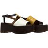 GIANMARCO SORELLI sandalo donna 3075/ADEL zeppa Made in Italy