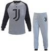 JUVENTUS Pigiama Uomo Lungo Juve in Caldo Cotone Art. JU14116 Prodotto Ufficiale