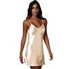 ANDRA SOTTOVESTE MINI S/S IN RASO art. 833 - Colori Bianco, Nero, Seta e Nudo