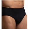 POMPEA 3 Pezzi Slip Uomo Morbido Seamless con Filato Odor Control Q-Skin