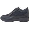 Italia Leone Sneaker nero pelle Tommy est uomo
