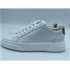 Alviero Martini Scarpe sneakers uomo ALVIERO MARTINI PRIMA CLASSE pelle bianco fondo a cassetta