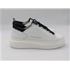 ALEXANDER SMITH Scarpe sneakers uomo ALEXANDER SMITH Wembley deconstructed white dark ivory blu