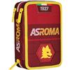 AS Roma SEVEN Astuccio Scuola 3 Scomparti, A.S. Roma Calcio - VERSO LA