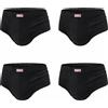 Primal Slip Uomo PRIMAL 4 Paia Taglie Forti Cotone Art.2211