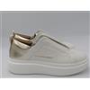 ALEXANDER SMITH Scarpe sneakers donna ALEXANDER SMITH Wembley slip on woman white gold bianco