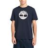Timberland - T-Shirt Uomo Kennebec River Tree Logo, Blu Taglia XL Cod TB0A2C2...