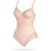 SPIMAN-body con ferretto e pizzo elastico AMBRA-COPPA C