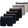 Navigare Pack 6 Paia Boxer NAVIGARE Cotone Elasticizzato Assortito Art.322