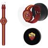 Seven Orologio da polso A.S. ROMA per ragazzi in silicone, Prodotto ufficiale,