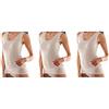 3 canotta donna lana e cotone LIABEL 5121/5016 cotone sulla pelle con ricami