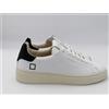 D.A.T.E. Scarpe sneakers uomo DATE D.A.T.E. Levante calf white black bianco nero