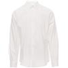 Payper MANAGER Camicia Sfiancata Da Uomo Manica Lunga Da Lavoro Cotone Cameriere