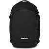 Invicta Zaino Viaggio Campus S, Nero, Monoscomparto Con Tasca PC 15,6", Tasca