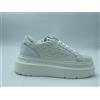 Gio+ Scarpe sneakers donna GIO+ GIO PIÙ Aria50A combi white intreccio bianco