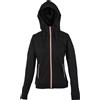 JRC Felpa LAS VEGAS LADY Colletto Rialzato Cappuccio Zip Intera Donna OUTLET 💥