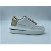 ALEXANDER SMITH Scarpe sneakers donna ALEXANDER SMITH Lancaster women bianco oro csw 1805 wgd