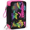 Non disponibile Seven Iridescent, Astuccio 3 Scomparti, Completo di Matite, Penne Unisex -