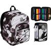 Invicta Zaino Scuola Dial Doppio Scomparto + Astuccio Bambino