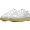 Nike DJ0292-109 Nike Blazer Low Platform Bianco Lemon Wash Donna 42.5 EU