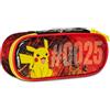 Seven Portapenne Scuola ROUND PLUS - POKEMON - PIKACHU - Giallo Rosso -