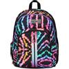 Seven Zaino Scuola Adavanced Detach, Nero Fucsia, Multi-Shade Girl, Doppio