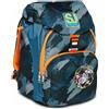 Sj Gang Zaino Scuola - SJ GANG MICROLIGHT - GREEN SHADOWS - Zaino Monoscomparto